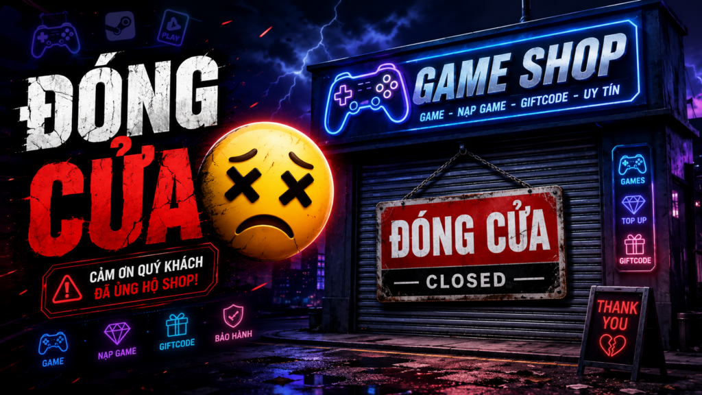 STORE CLOSED; SERVICES TEMPORARILY SUSPENDED